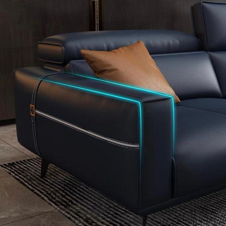 Home Atelier Alexus Leather Sectional Sofa