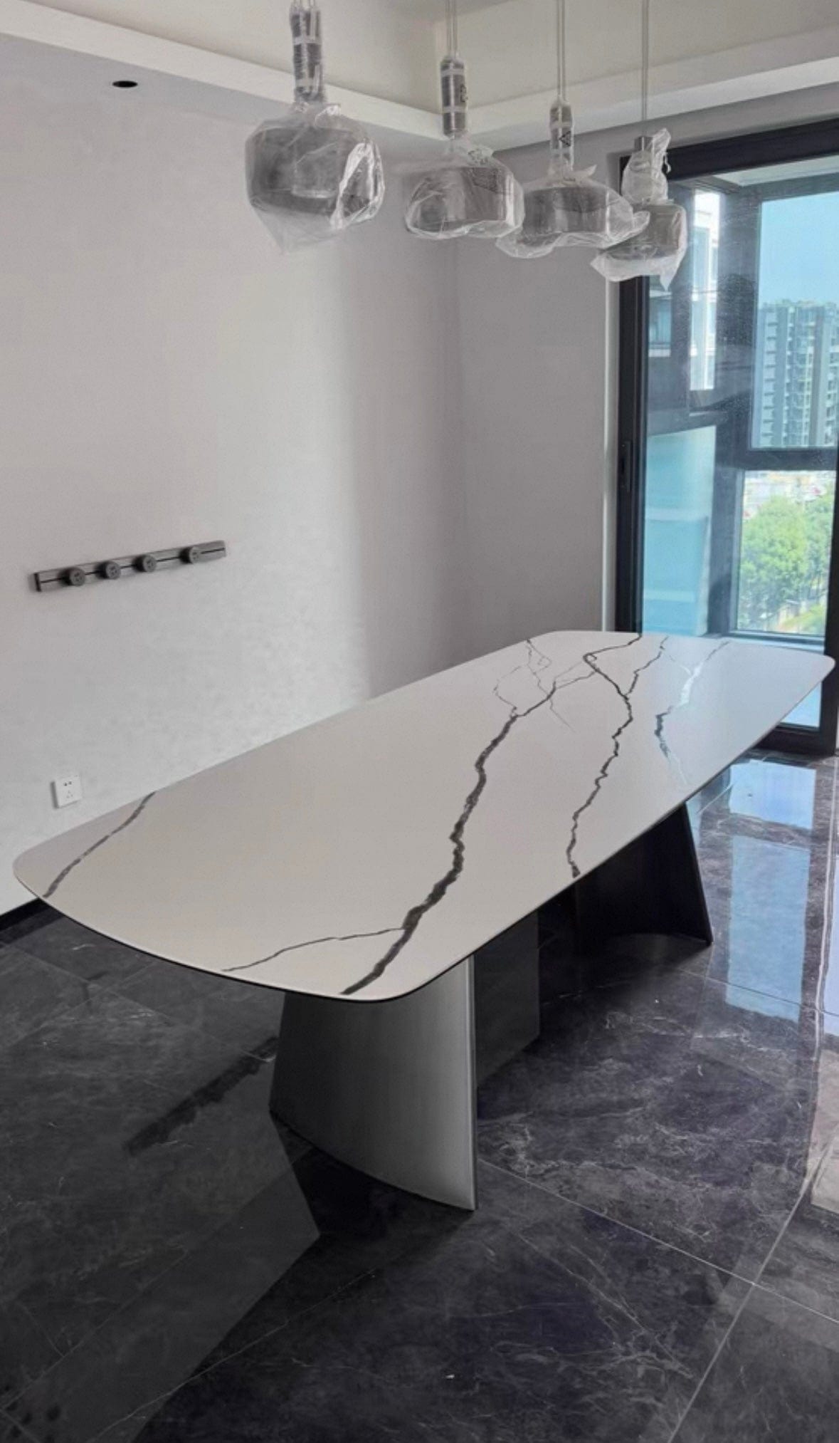 Home Atelier Alfredo Modern Sintered Stone Dining Table