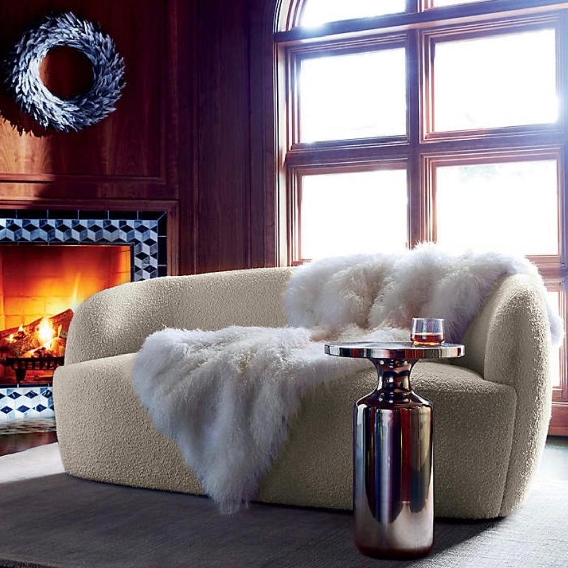 Home Atelier Alfredo Performance Boucle Curve Sofa