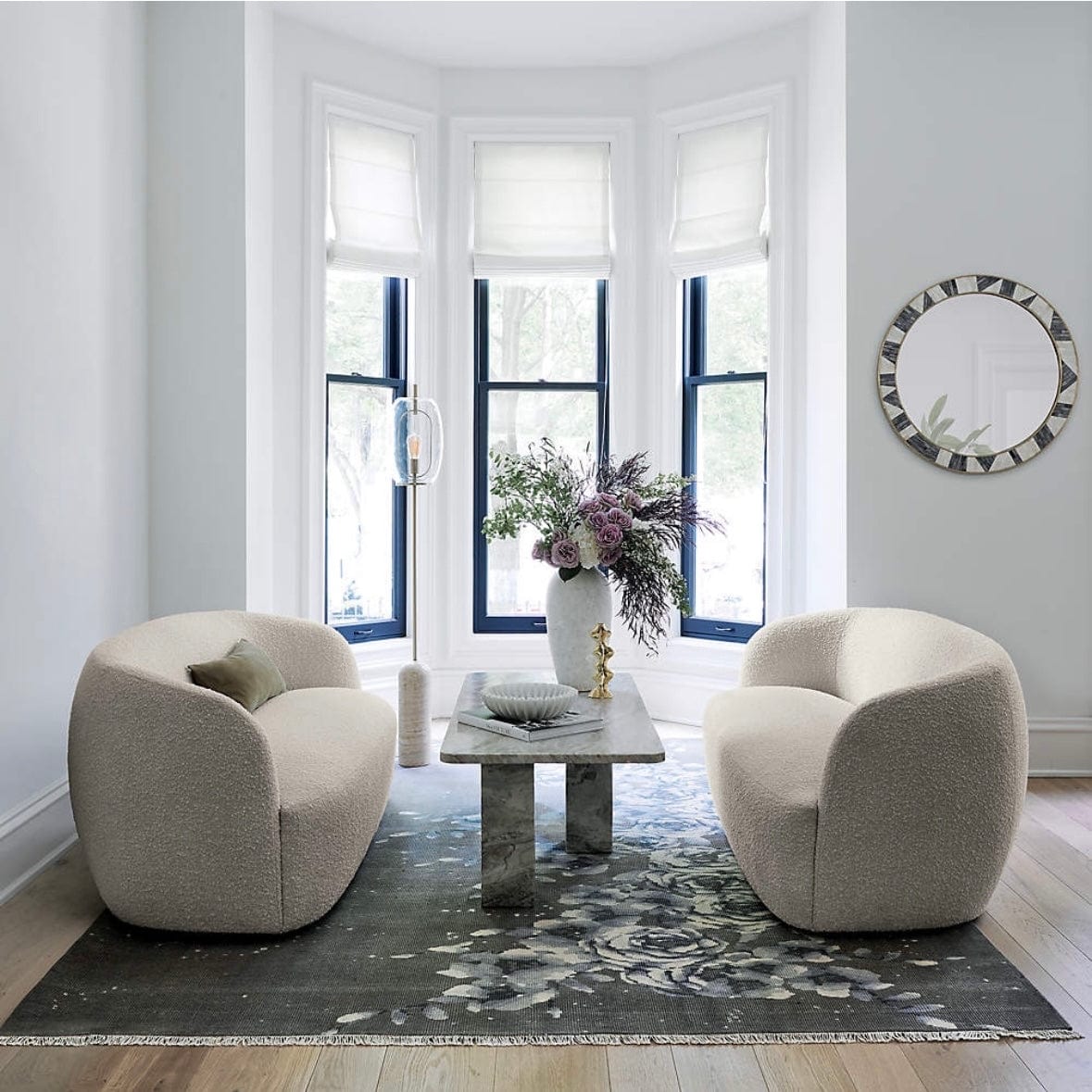 Home Atelier Alfredo Performance Boucle Curve Sofa