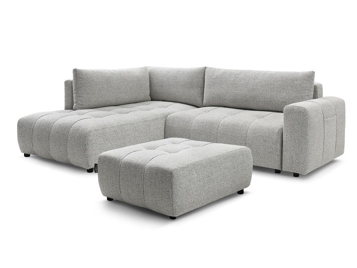 Home Atelier Alpine Performance Boucle Sectional Sofa with Tufted Cushioning