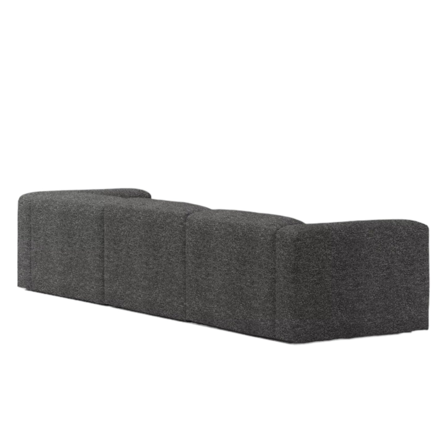 Home Atelier Amanda Designer Sectional Round Chaise Sofa