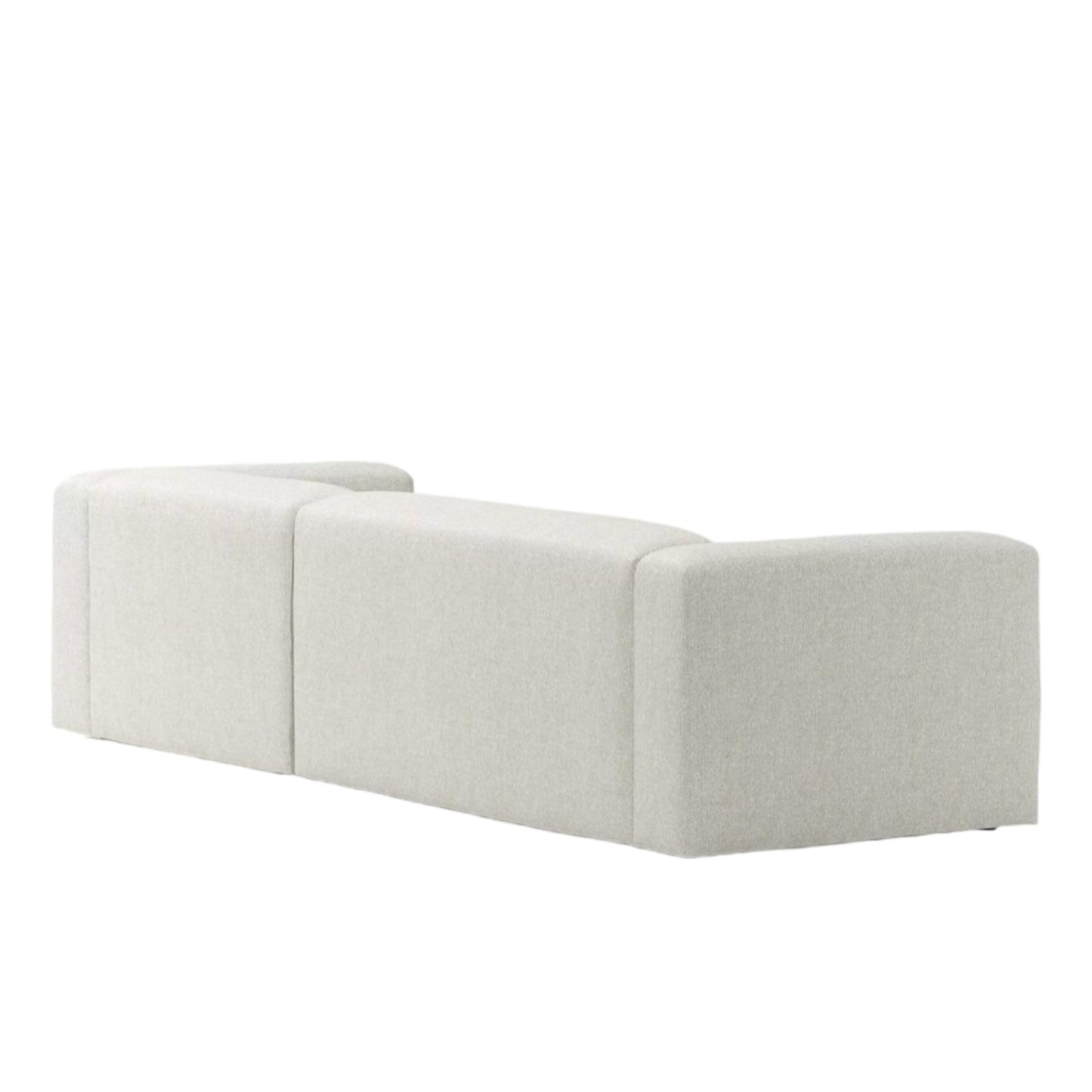 Home Atelier Amanda Designer Sectional Round Chaise Sofa