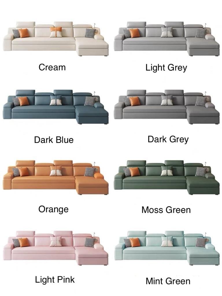 Home Atelier Amelia Sectional Sofa Bed