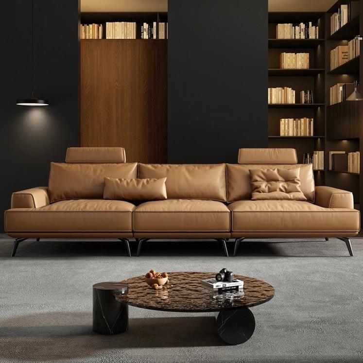 Home Atelier Andes Leather Sectional Sofa