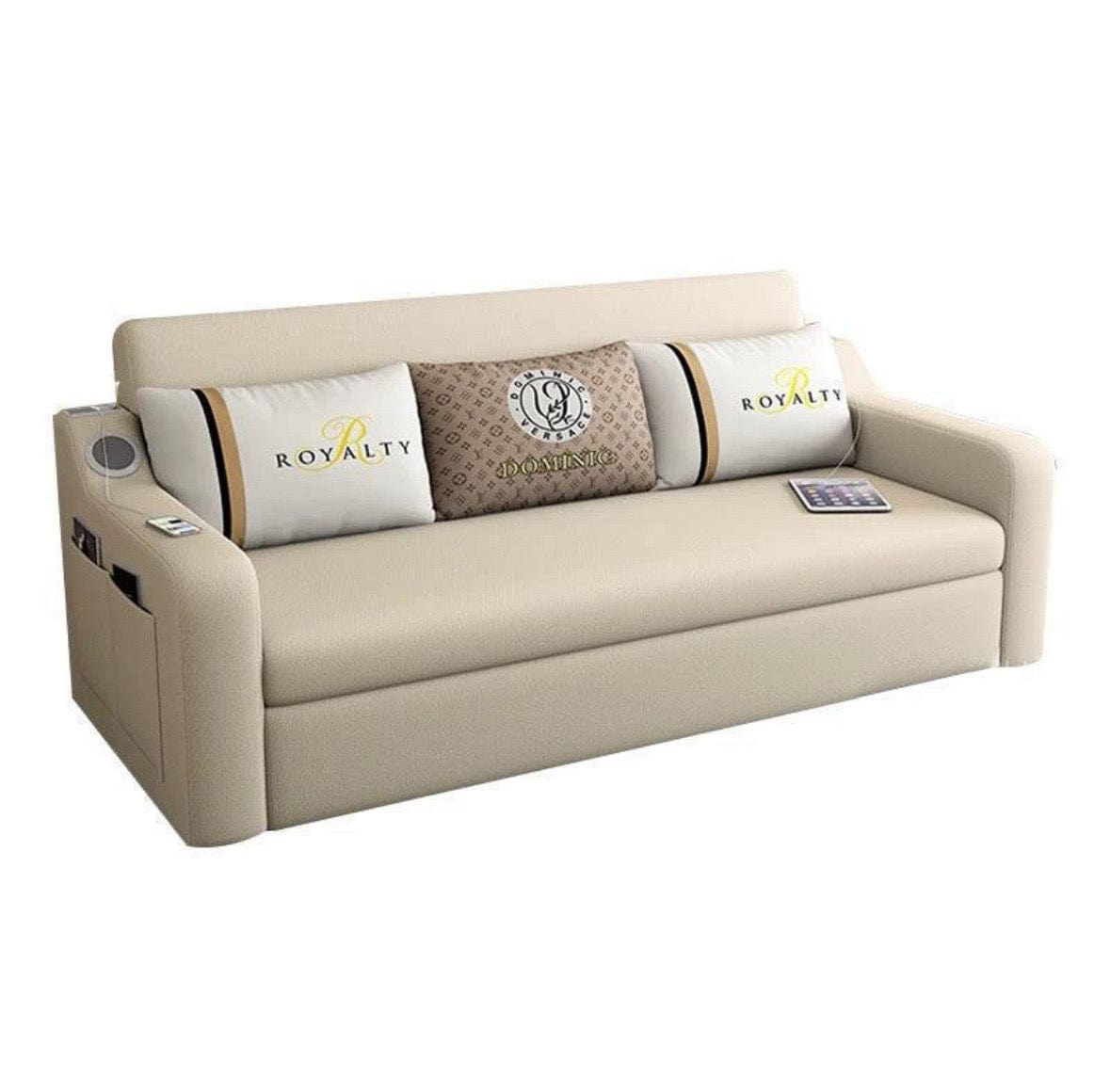Home Atelier Andy Extendable Storage Sofa Bed