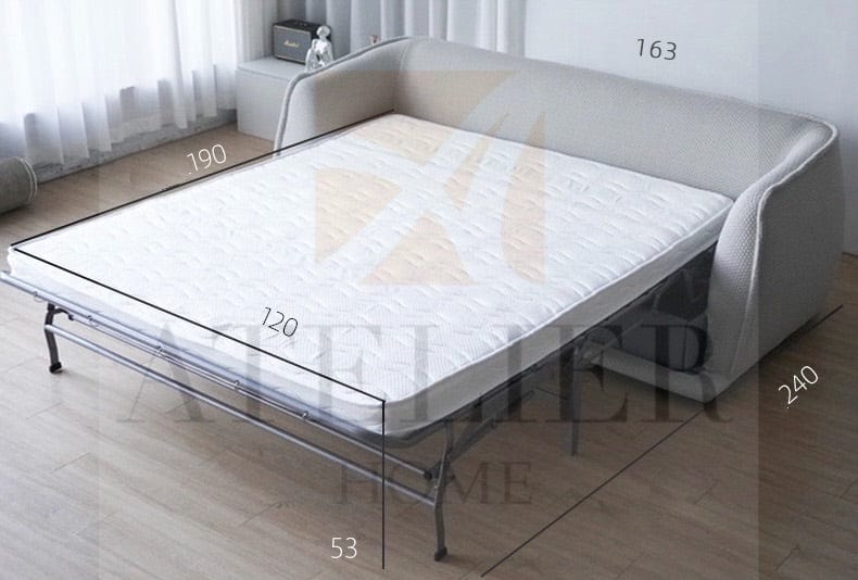 Home Atelier Anita Foldable Sofa Bed with Mattress