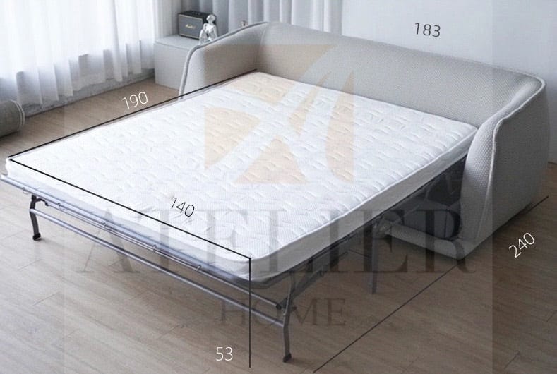 Home Atelier Anita Foldable Sofa Bed with Mattress