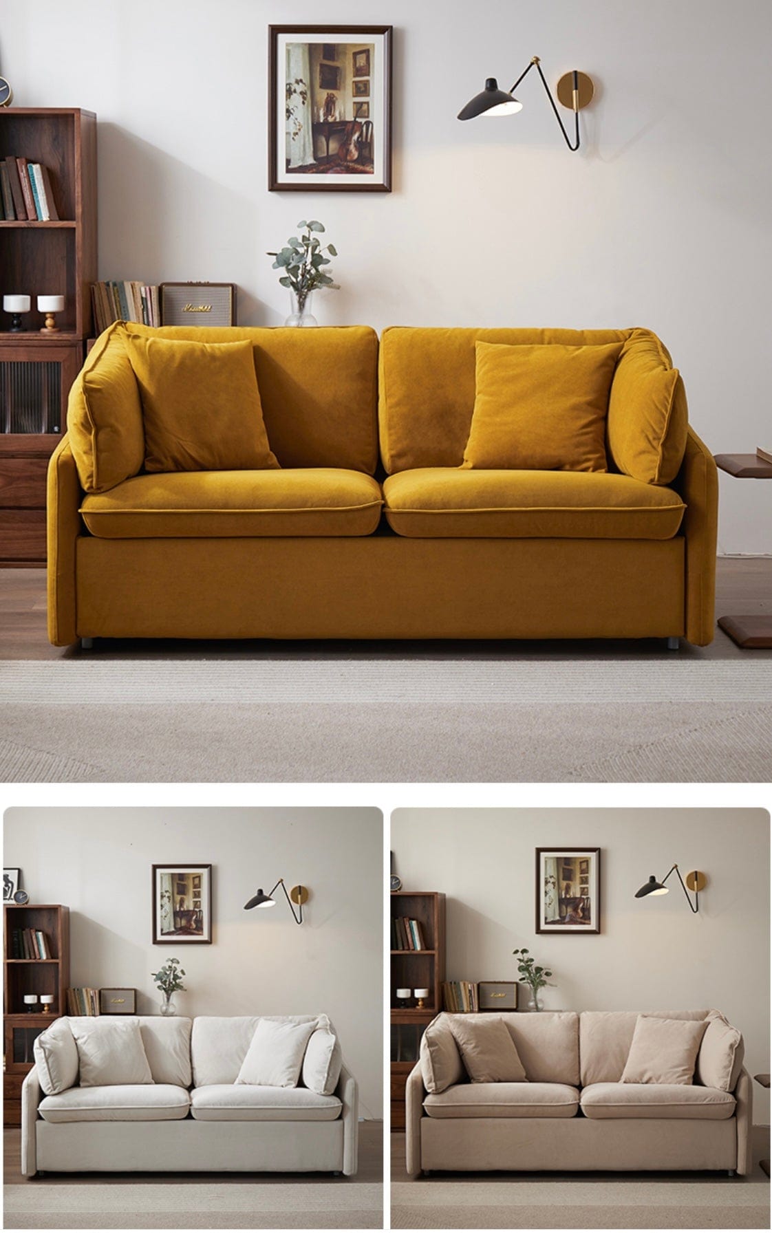 Home Atelier Anita Sofa Bed with Mattress