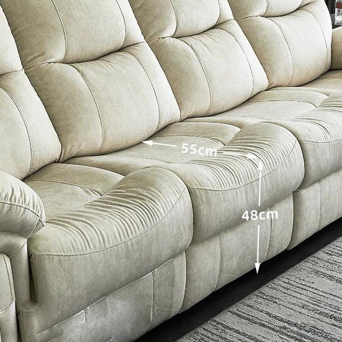 Home Atelier Ansel Velvet Electric Recliner Sofa