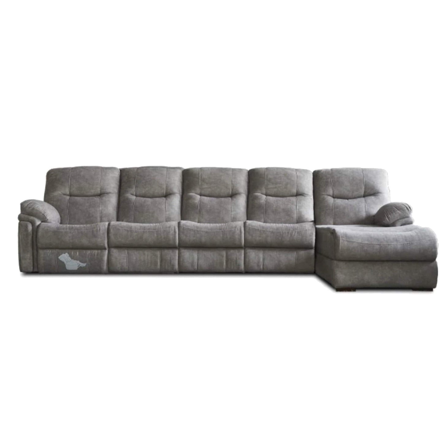 Home Atelier Ansel Velvet L-shape Electric Recliner Sofa