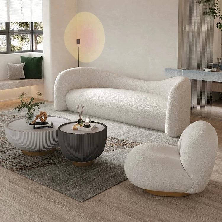 Home Atelier Anthea Performance Boucle Curve Sofa