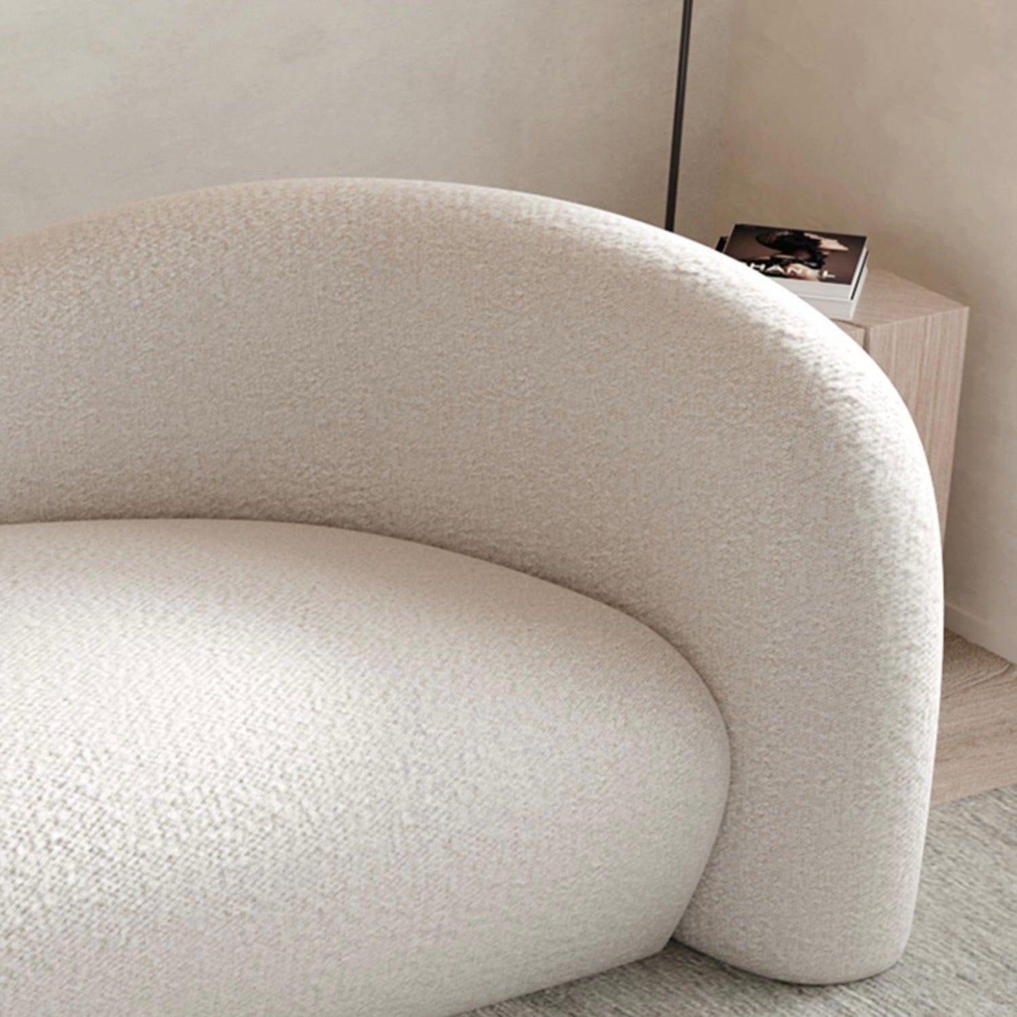 Home Atelier Anthea Performance Boucle Curve Sofa