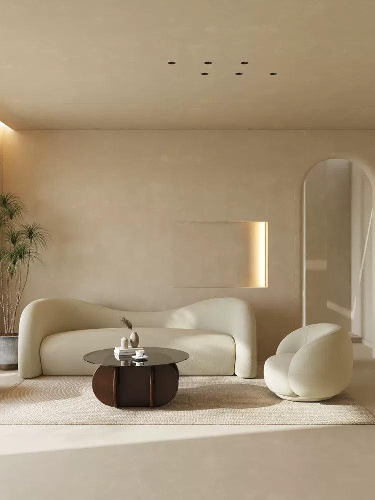 Home Atelier Anthea Performance Boucle Curve Sofa