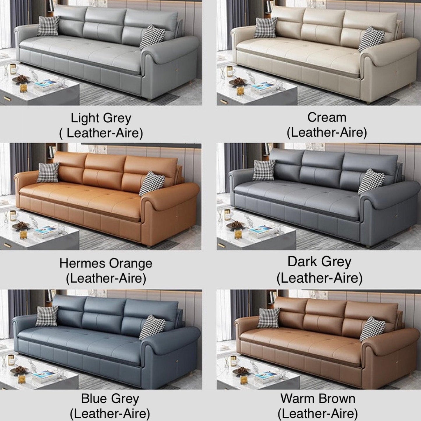 Home Atelier Anthony Foldable Sofa Bed with Mattress