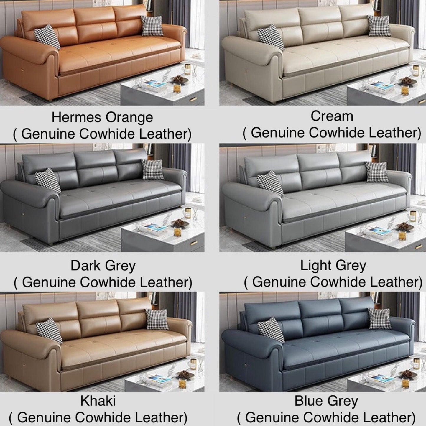 Home Atelier Anthony Foldable Sofa Bed with Mattress