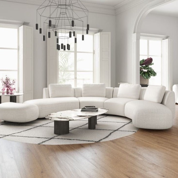 Home Atelier Arch Performance Boucle Curve Sofa
