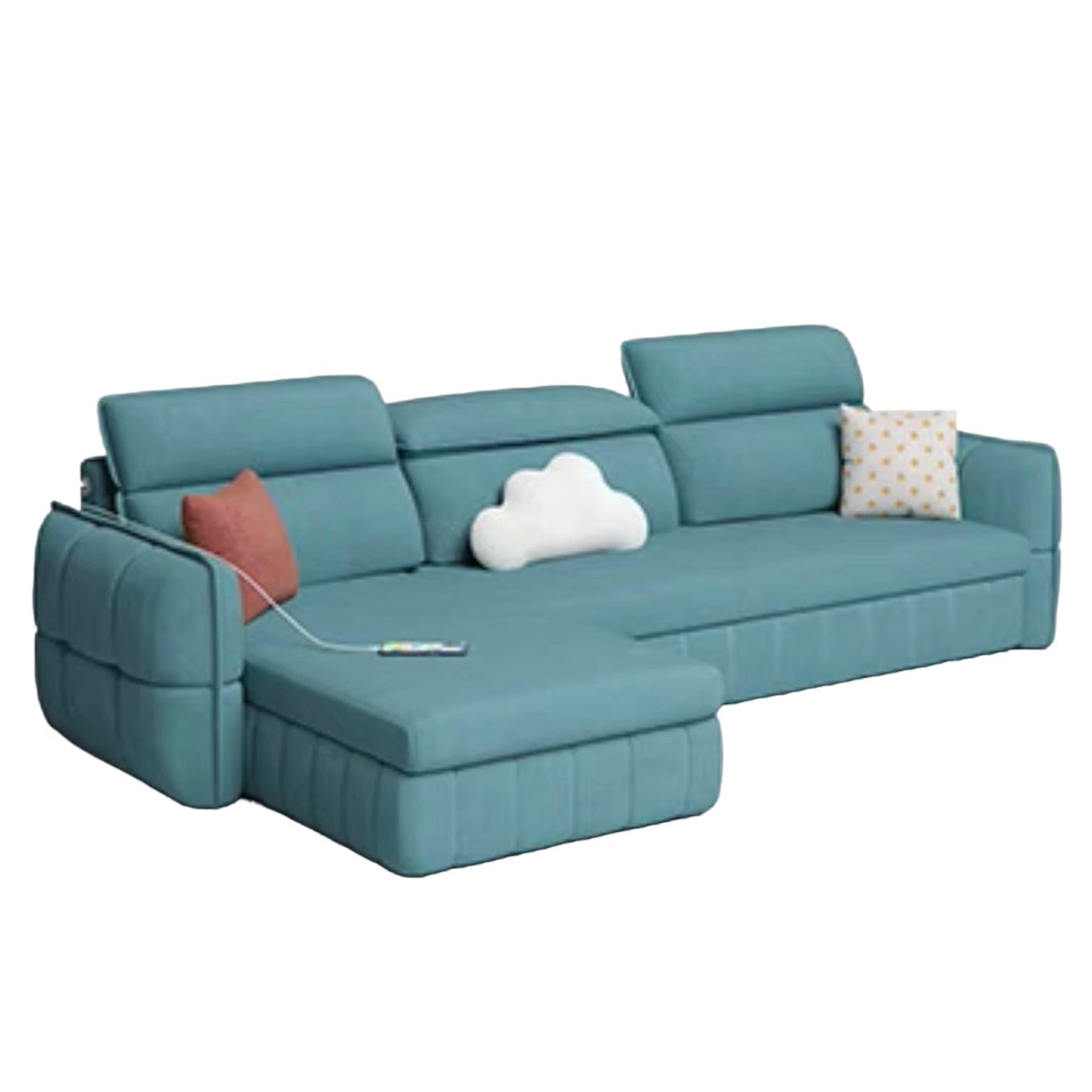 Home Atelier Ariyo Scratch Resistant Storage Sofa Bed