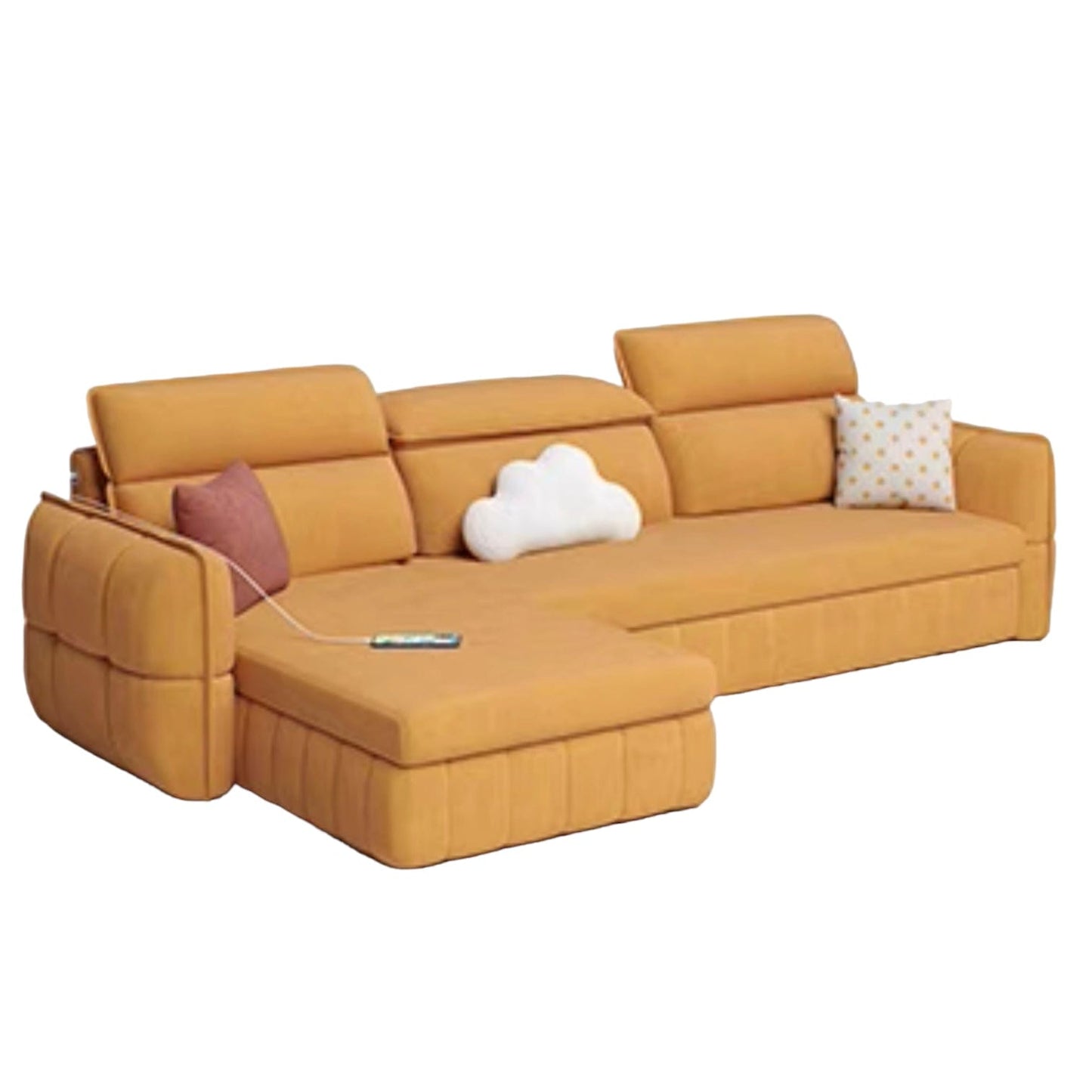 Home Atelier Ariyo Scratch Resistant Storage Sofa Bed
