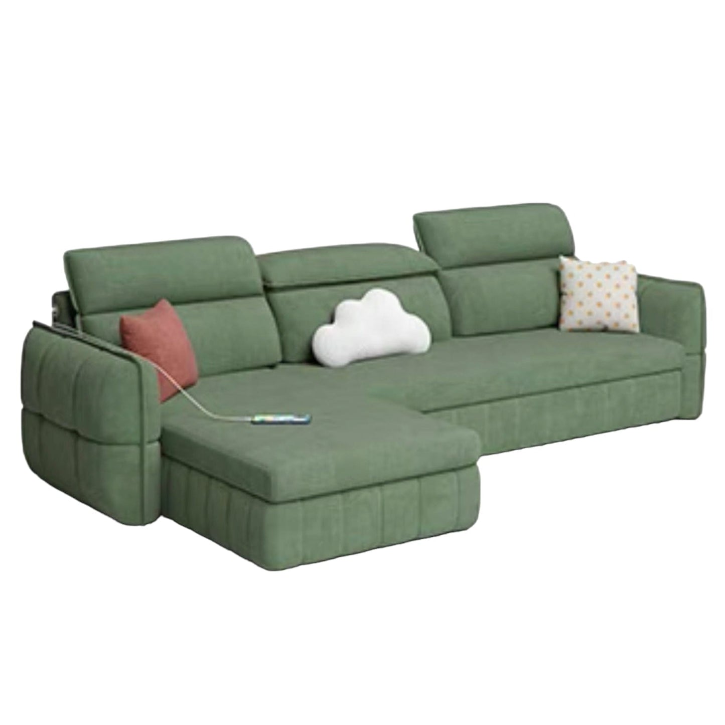 Home Atelier Ariyo Scratch Resistant Storage Sofa Bed