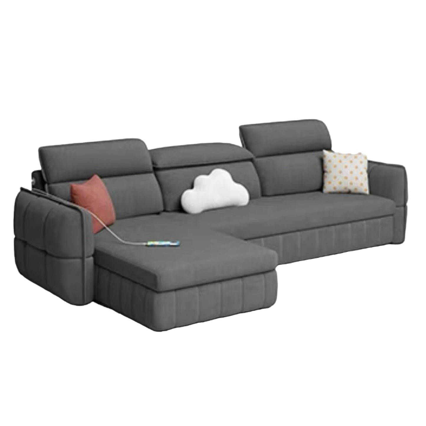 Home Atelier Ariyo Scratch Resistant Storage Sofa Bed