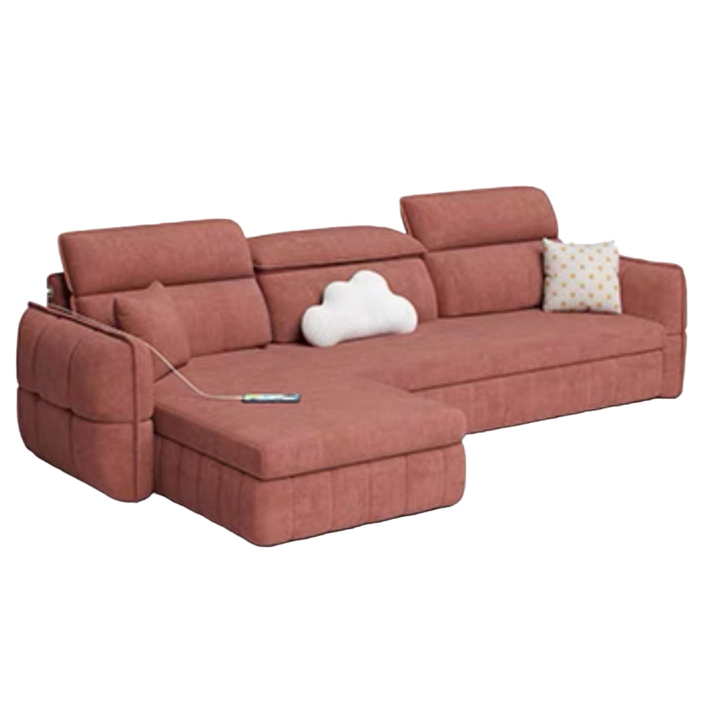 Home Atelier Ariyo Scratch Resistant Storage Sofa Bed