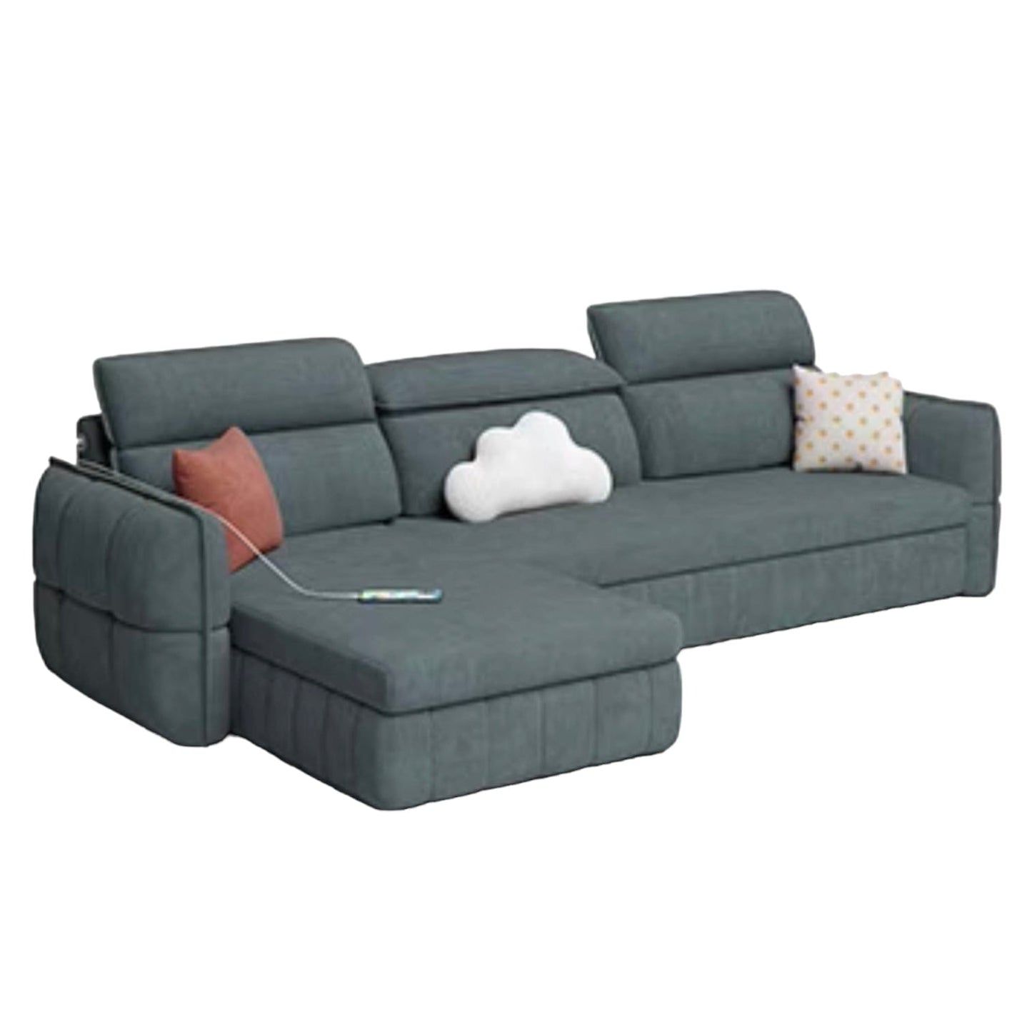 Home Atelier Ariyo Scratch Resistant Storage Sofa Bed