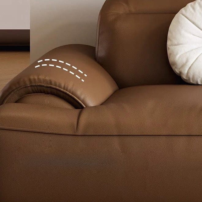 Home Atelier Aroy Electric Motorized Leather Sofa Bed