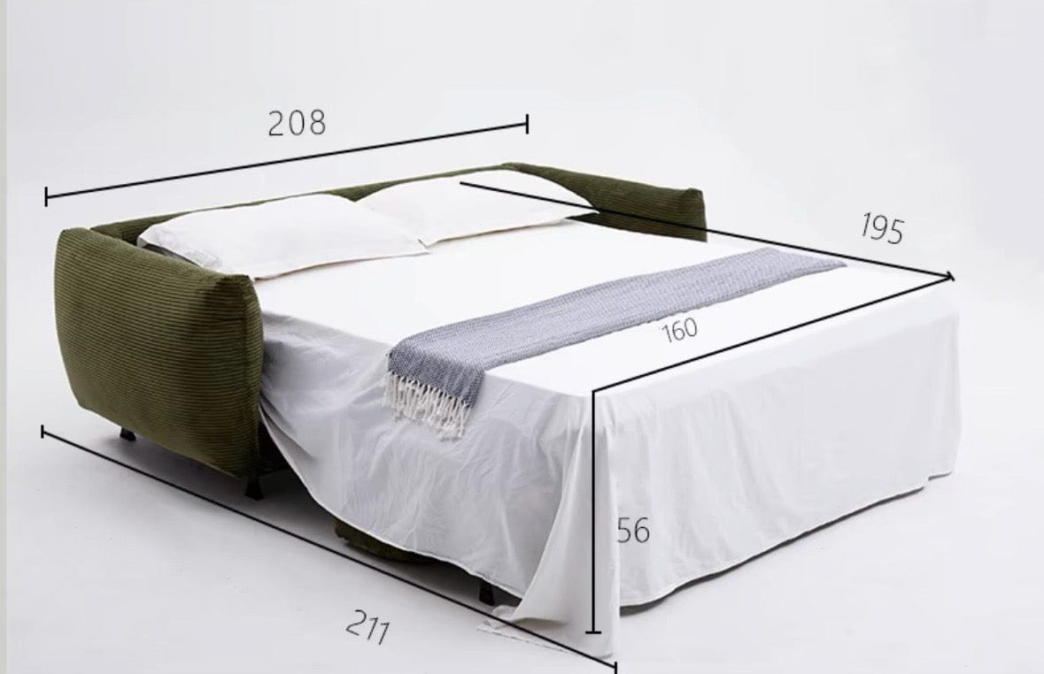 Home Atelier Artemis Foldable Sofa Bed with Mattress