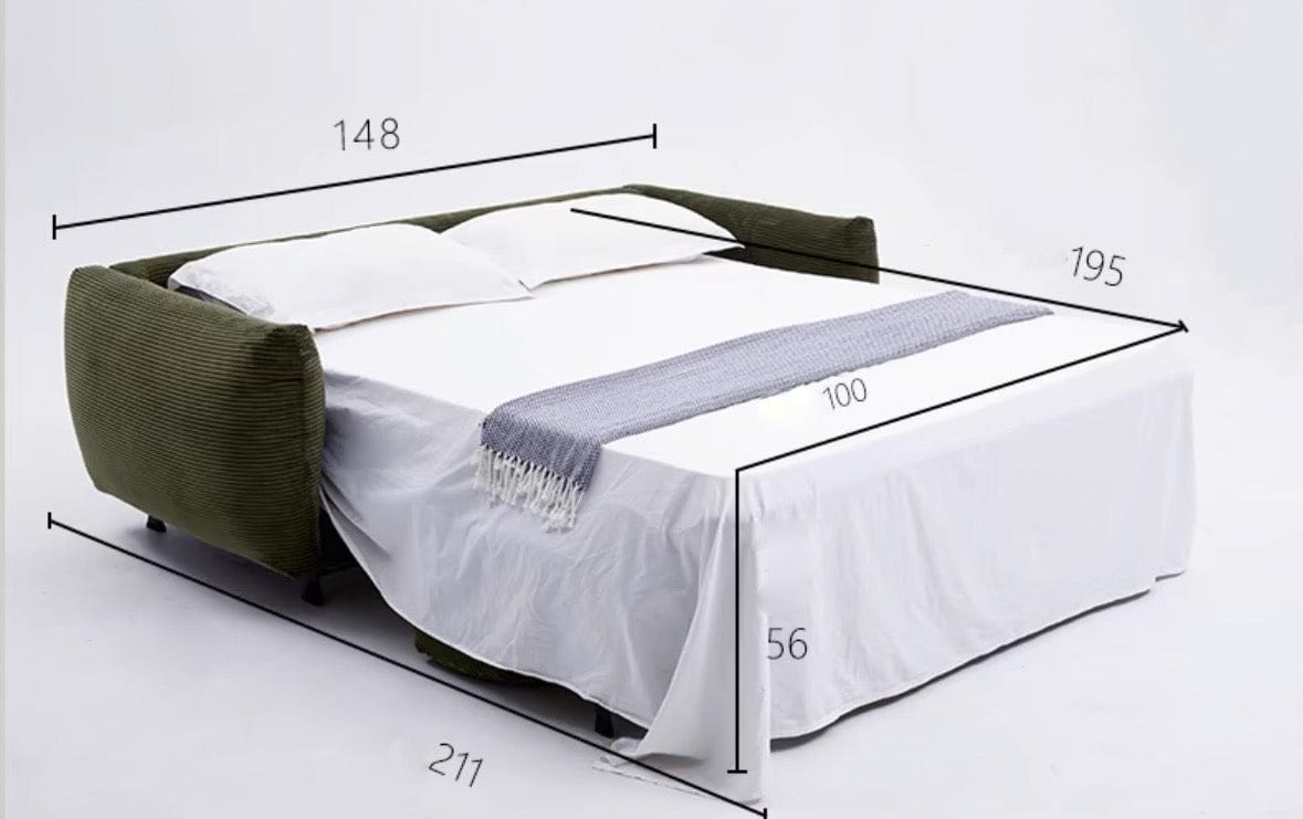 Home Atelier Artemis Foldable Sofa Bed with Mattress