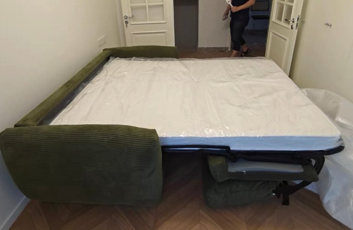 Home Atelier Artemis Foldable Sofa Bed with Mattress