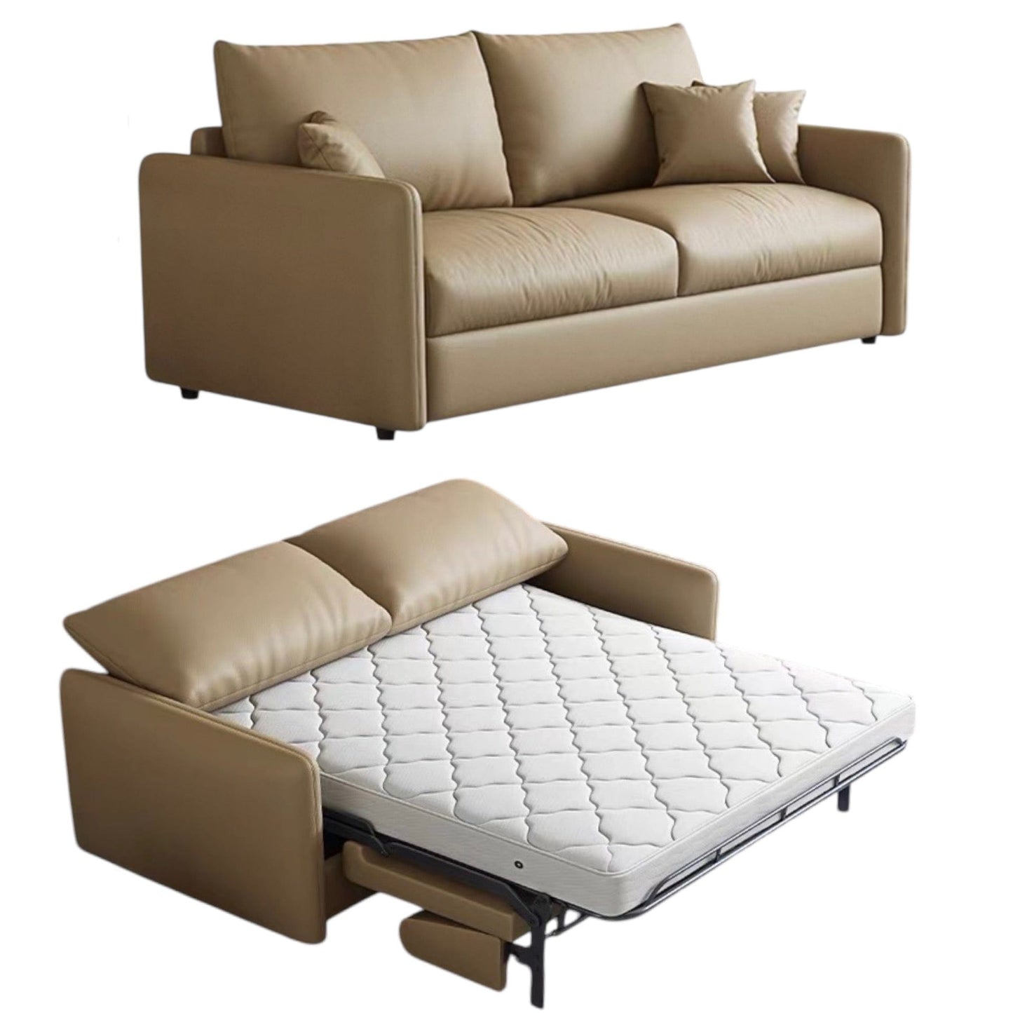 Home Atelier Arthur Foldable Sofa Bed with Mattress