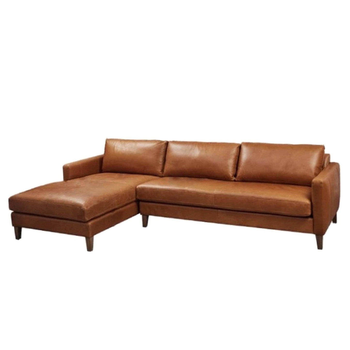 Home Atelier Arthur Leather Sectional Sofa