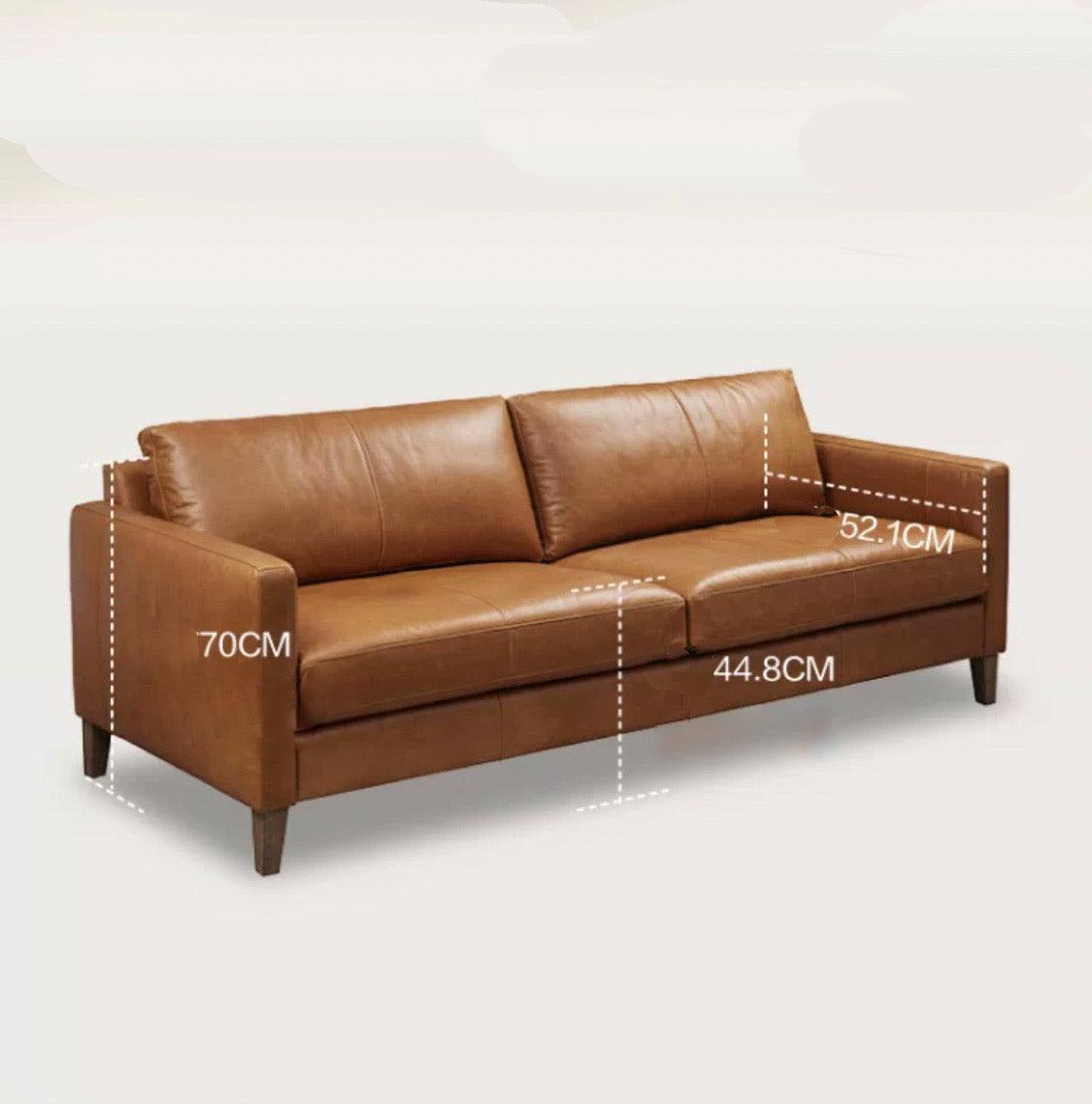 Home Atelier Arthur Leather Sectional Sofa