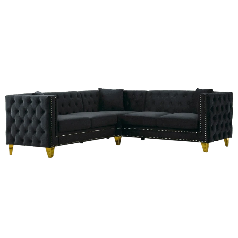 Home Atelier Astonia Sectional Chesterfield Sofa