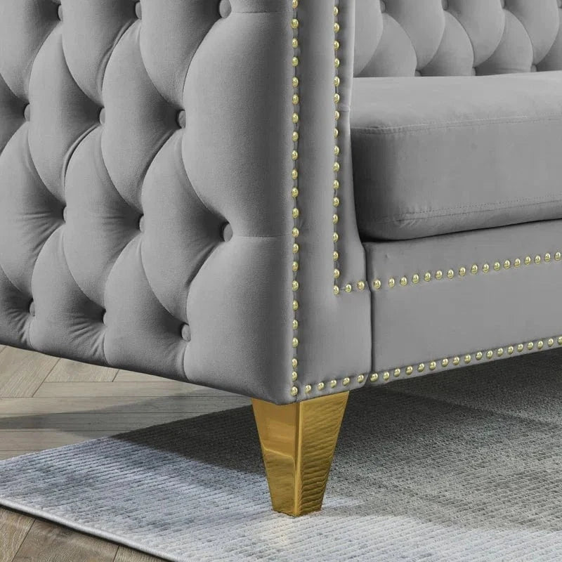 Home Atelier Astonia Sectional Chesterfield Sofa