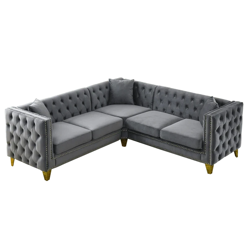 Home Atelier Astonia Sectional Chesterfield Sofa