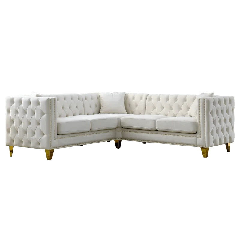 Home Atelier Astonia Sectional Chesterfield Sofa