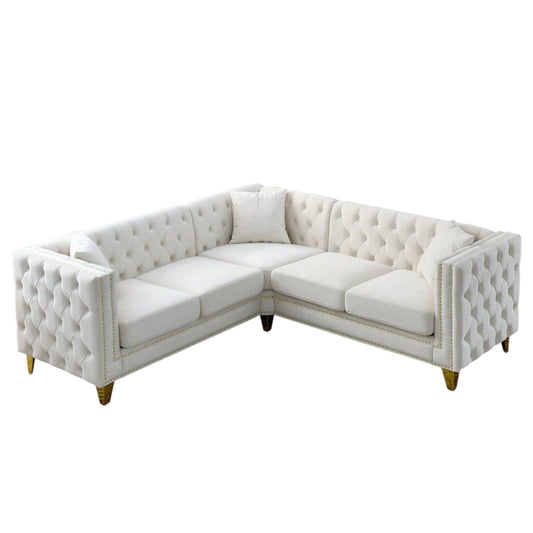 Home Atelier Astonia Sectional Chesterfield Sofa