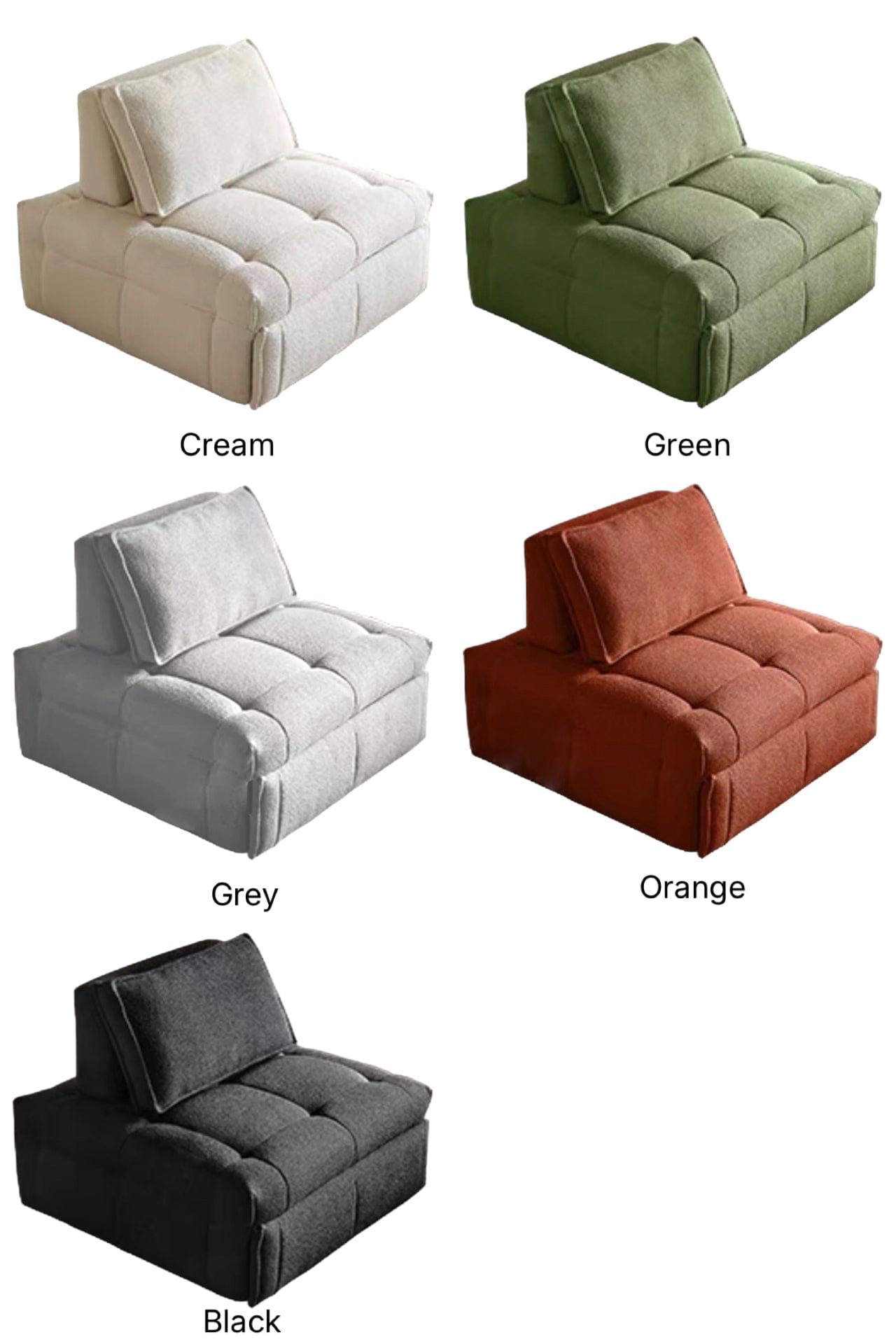 Home Atelier Athen Boucle Slider Sofa Bed