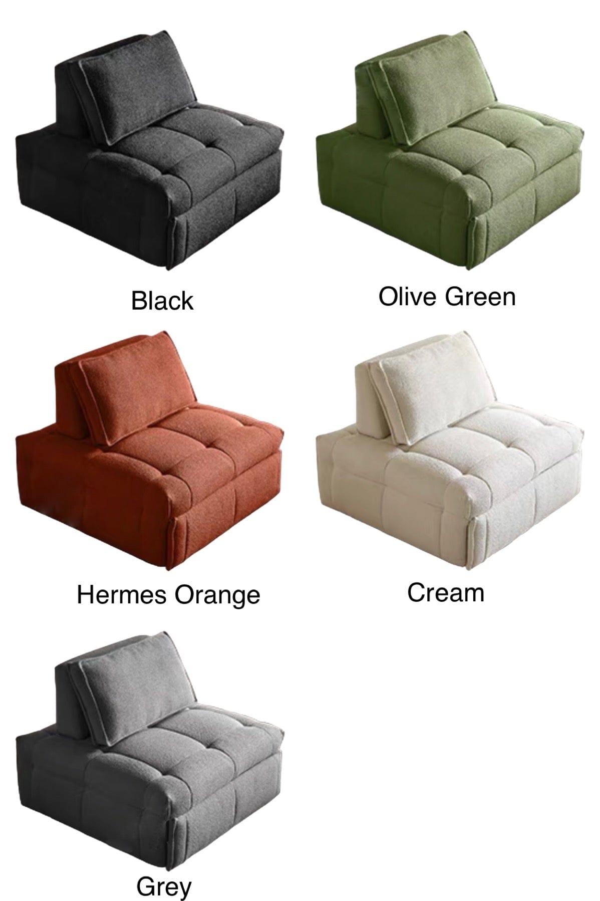 Home Atelier Athen Boucle Slider Sofa Bed