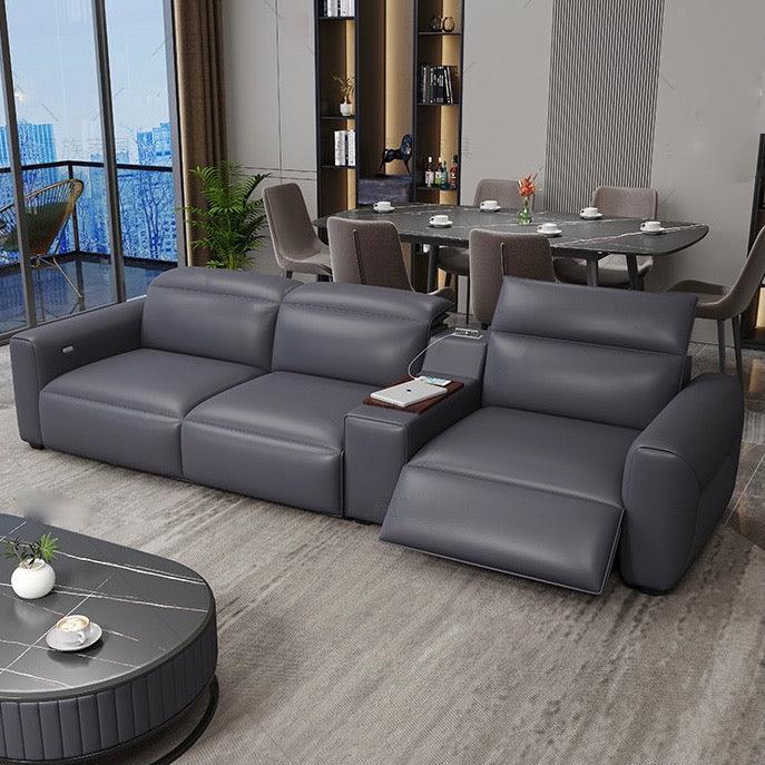 Home Atelier Athena Electric Recliner Leather Sofa