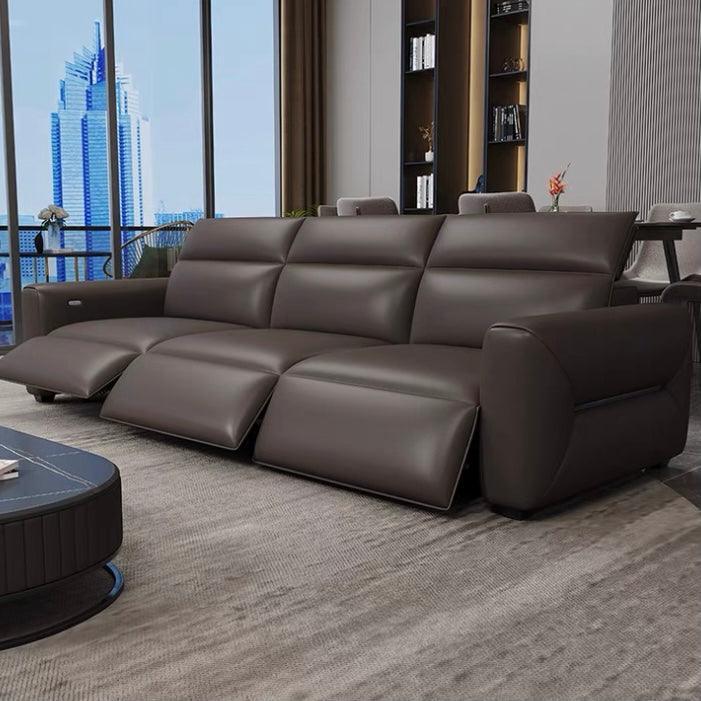 Home Atelier Athena Electric Recliner Leather Sofa