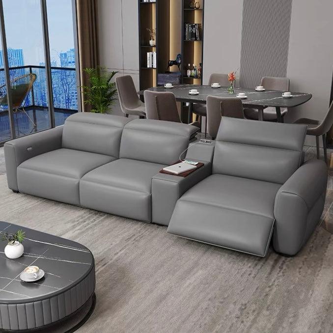 Home Atelier Athena Electric Recliner Leather Sofa