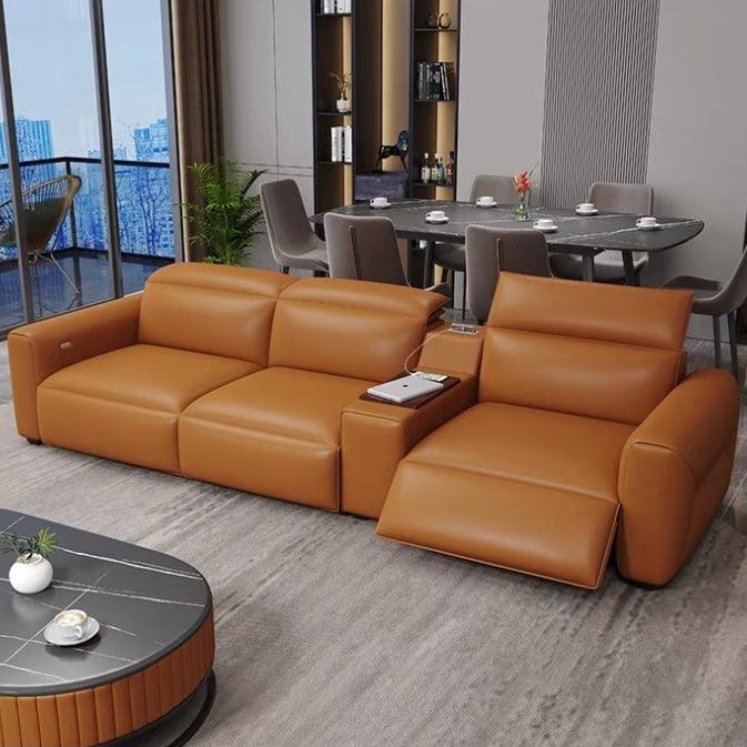 Home Atelier Athena Electric Recliner Leather Sofa
