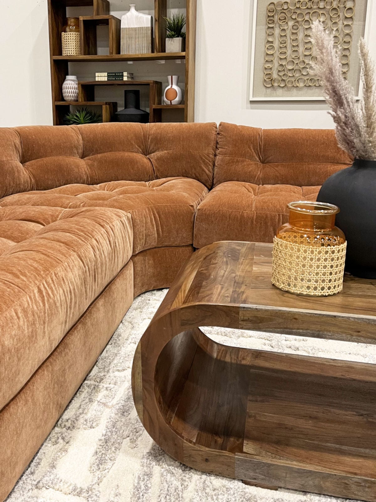 Home Atelier Audrey Performance Boucle Curve Sofa