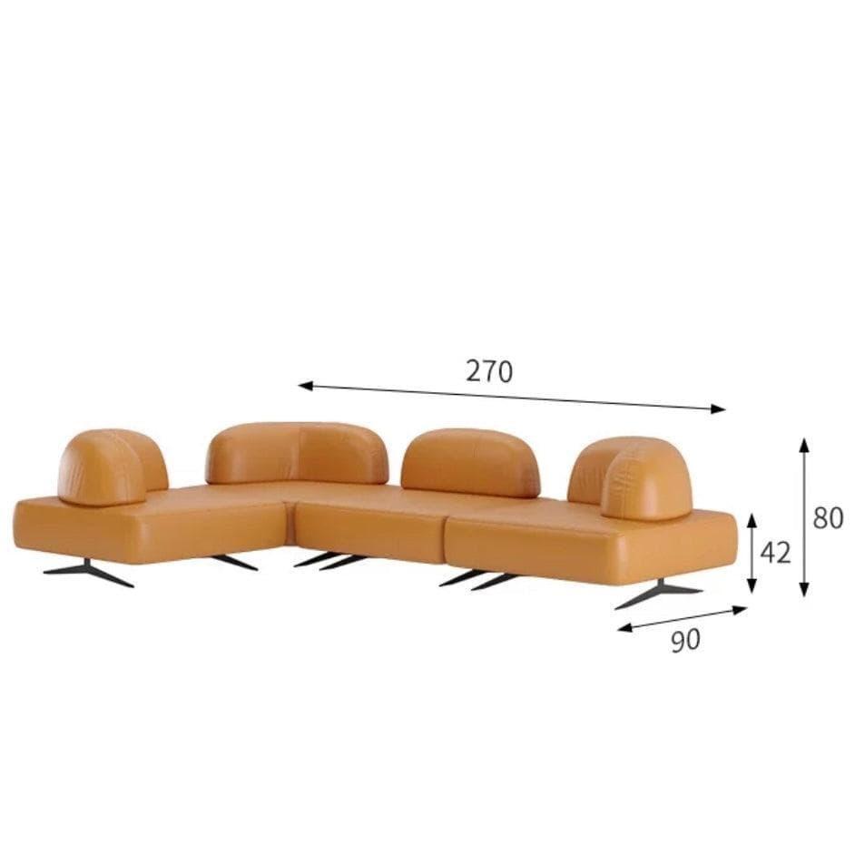Home Atelier Auora Sectional Designer Leather Sofa