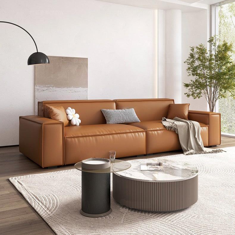 Home Atelier Aureus Leather Sofa