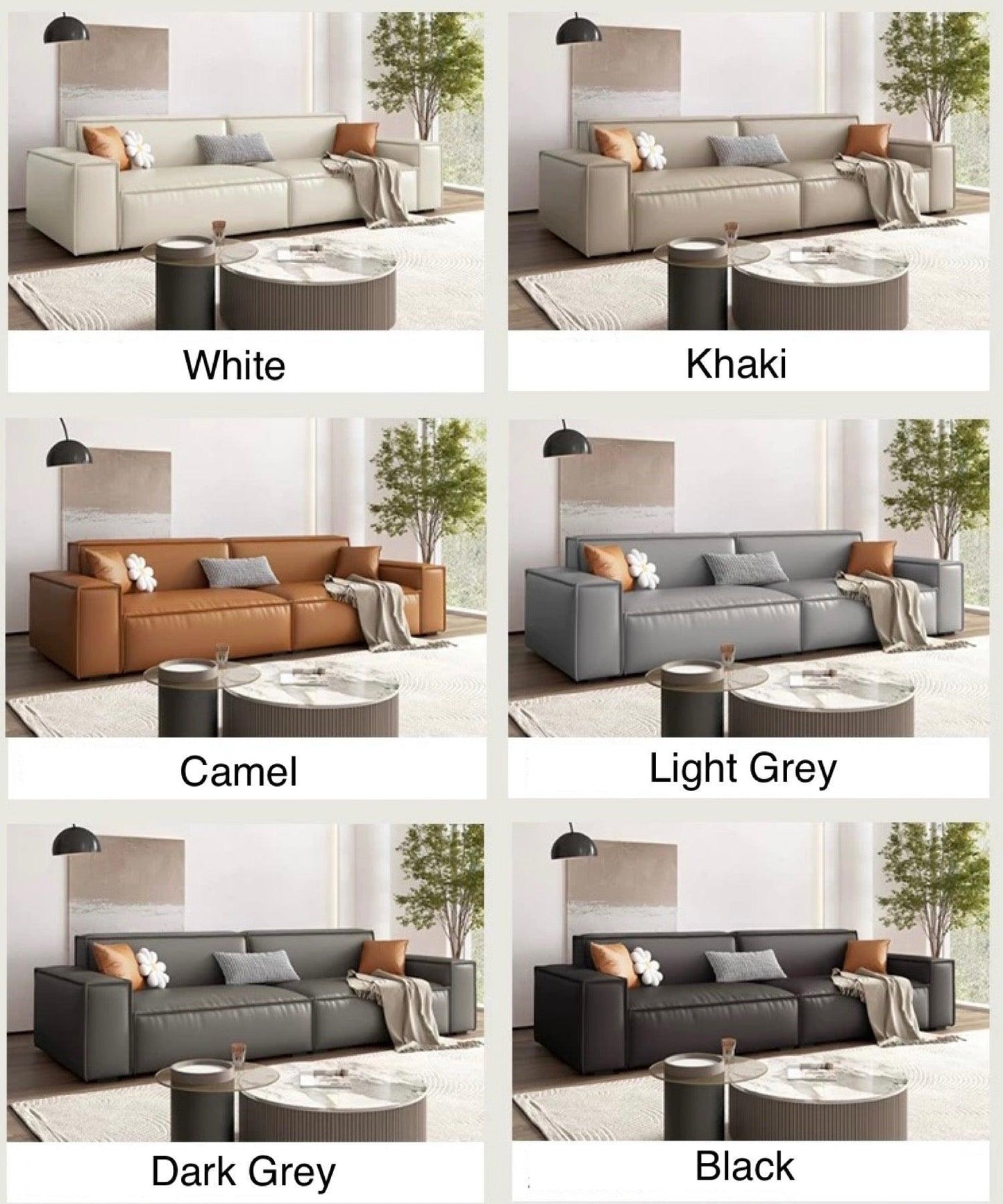 Home Atelier Aureus Leather Sofa