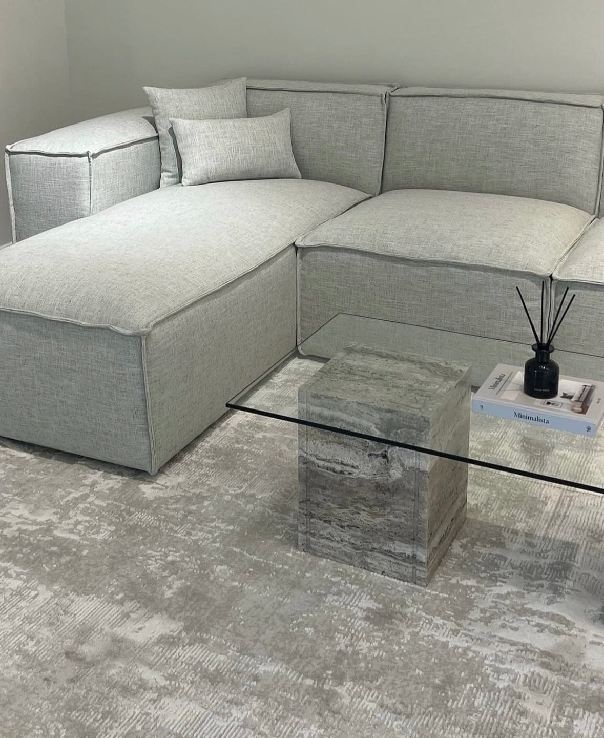 Home Atelier Aureus Sectional Scratch Resistant Sofa